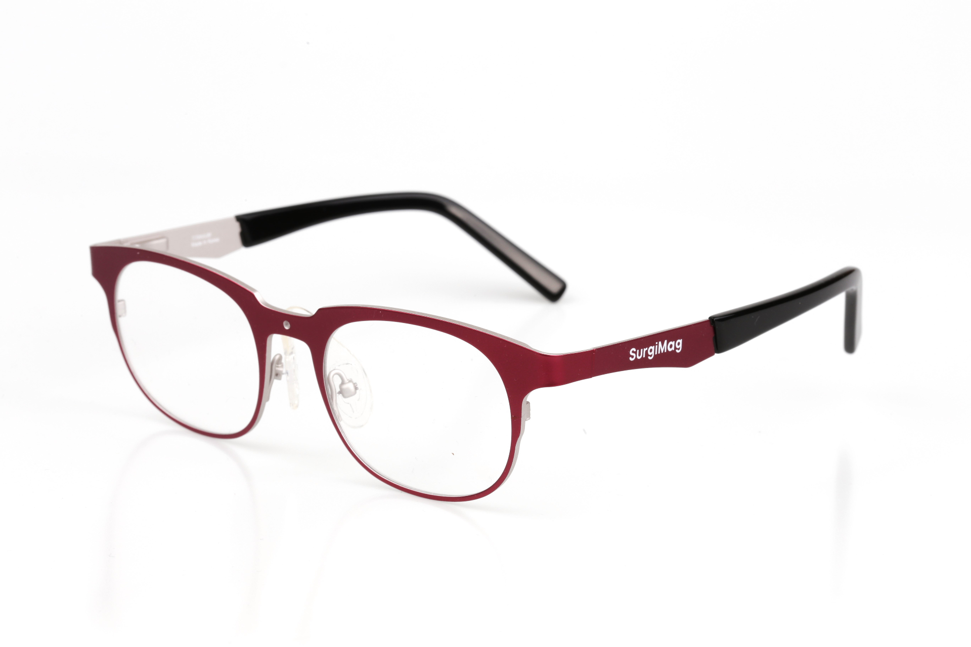 PentaMag innfatning i fargen Burgundy